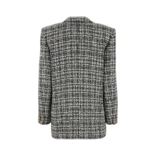Checked Tweed Jacket