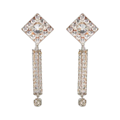Embellished Pendant Earrings
