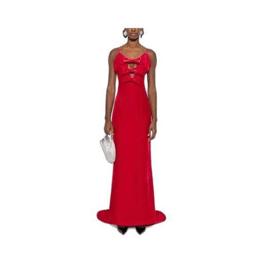 Bow Velvet Gown