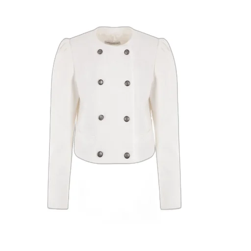 Double-Breasted Bouclé Jacket