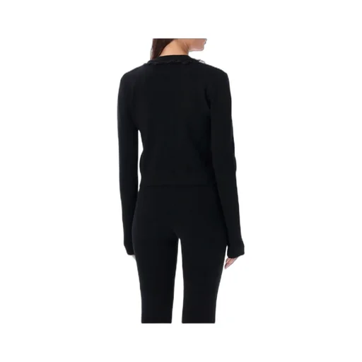 Logo Detailed Buttoned Cardigan
