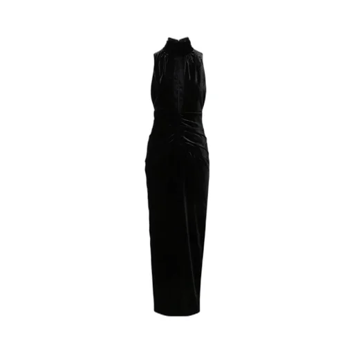 Ruched Velvet Gown