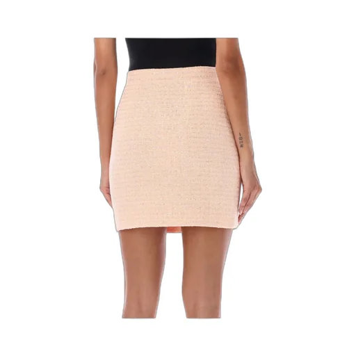 Embellished Tweed Mini Skirt