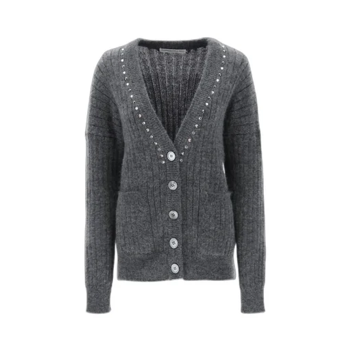 Embellished V-Neck Cardigan
