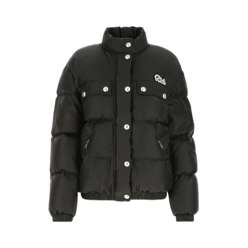 Logo-Patch Puffer Jacket