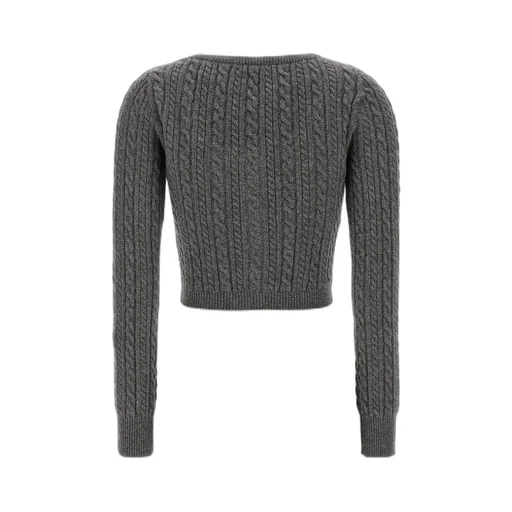Knitted Cropped Cardigan