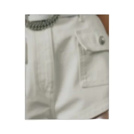 High-Rise Cotton Shorts