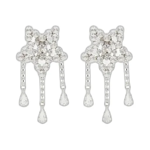 Triple Tassel Star Earrings