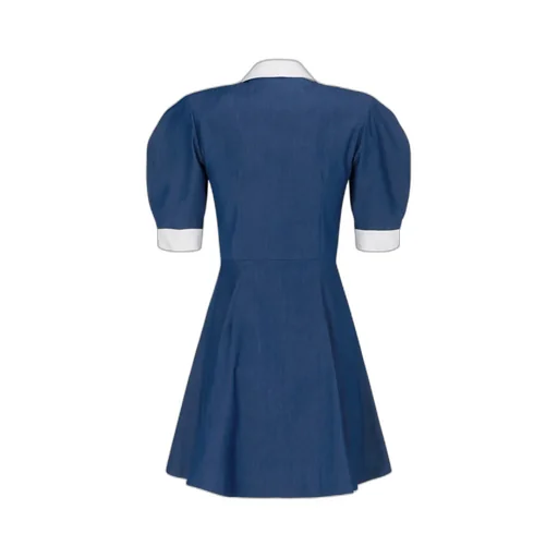 Pleated Mini Dress