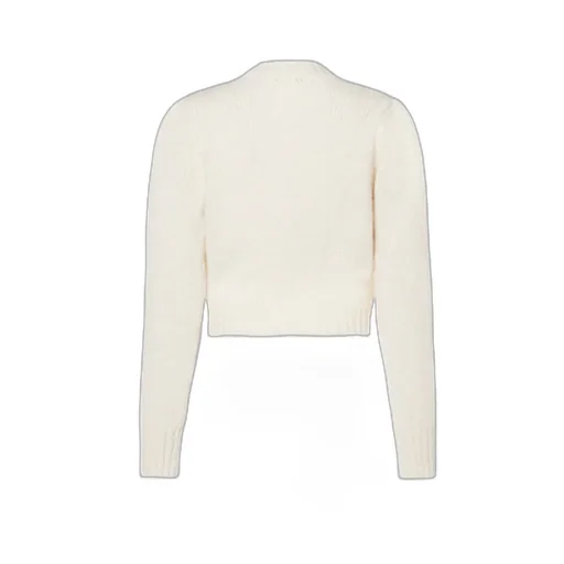 V-Neck Button-Fastening Cardigan