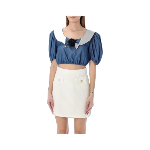Bubble Sleeve Blouse