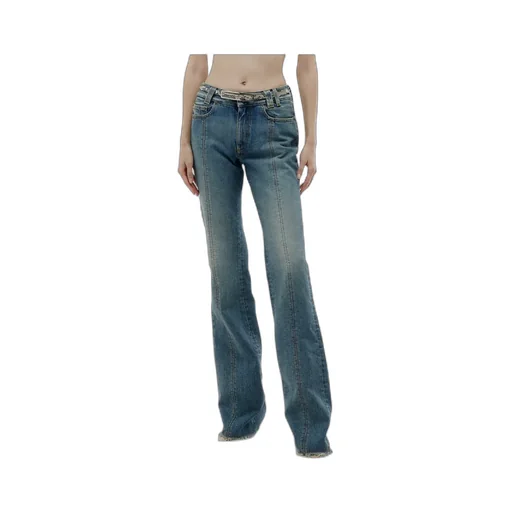 Slim Fitted Flared Denim Jeans
