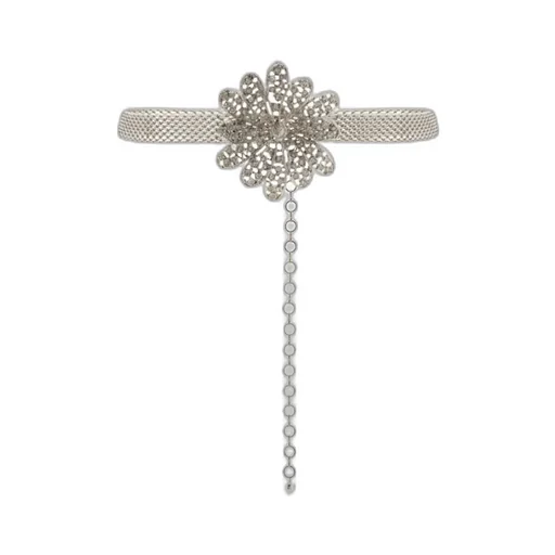 Floral Detailed Embellished Belt
