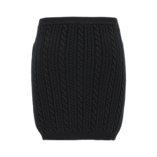 Jw Buttoned Knitted Mini Skirt