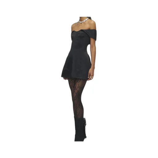 Off-Shoulder Mini Dress