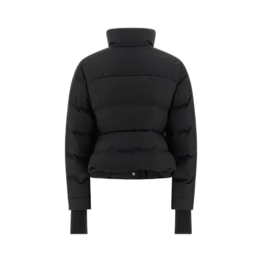 High-Neck Cropped Down Jacket