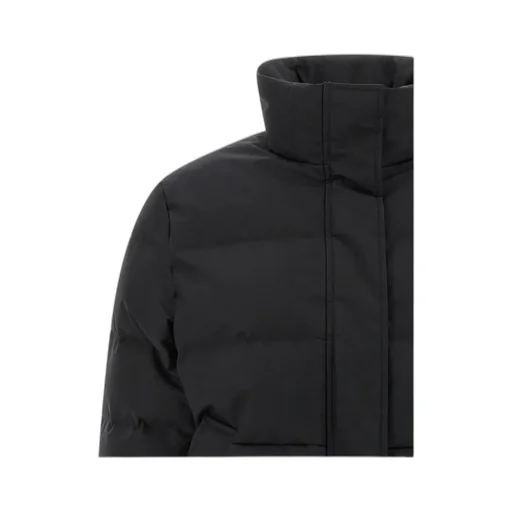 High-Neck Cropped Down Jacket