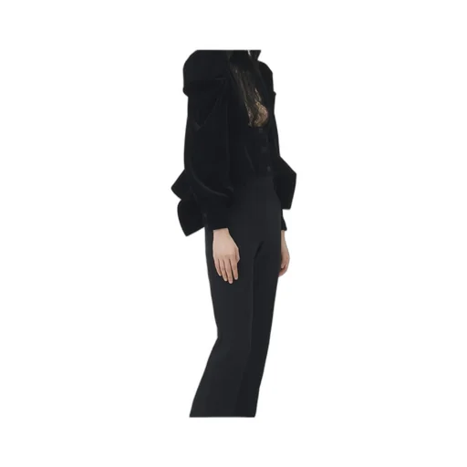 Velvet Panel Jacket