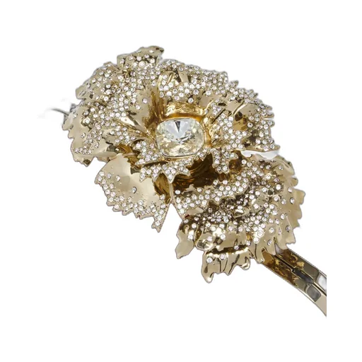 Carnation Knuckle Embellished Clutch Bag
