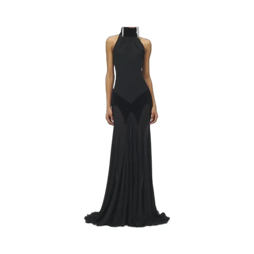 Silk Georgette Evening Dress