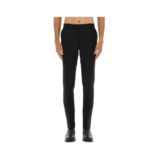 Straight-Leg Tailored Pants