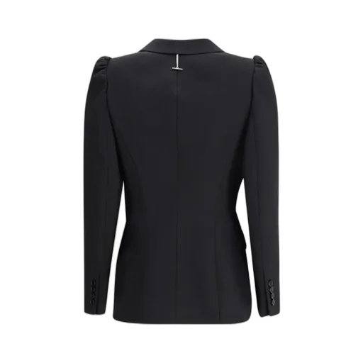 T-Bar Detailed Single Breasted Blazer