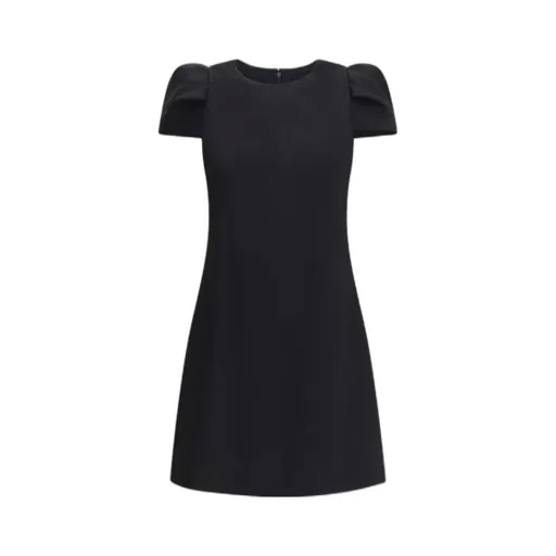 Short Sleeved Crewneck Mini Dress