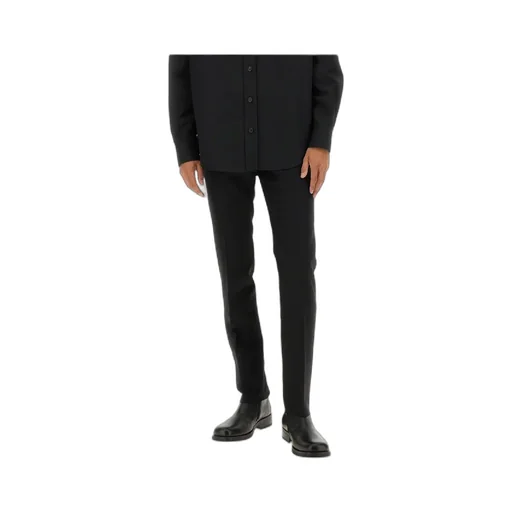 Straight-Leg Tailored Pants