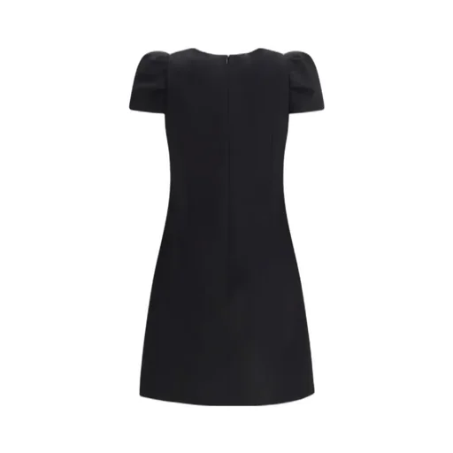 Short Sleeved Crewneck Mini Dress
