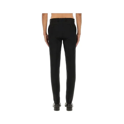 Straight-Leg Tailored Pants