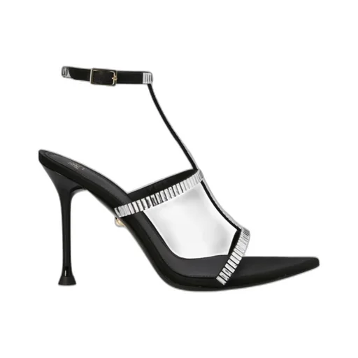 Lisa Crystal-Embellished Sandals