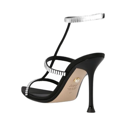 Lisa Crystal-Embellished Sandals