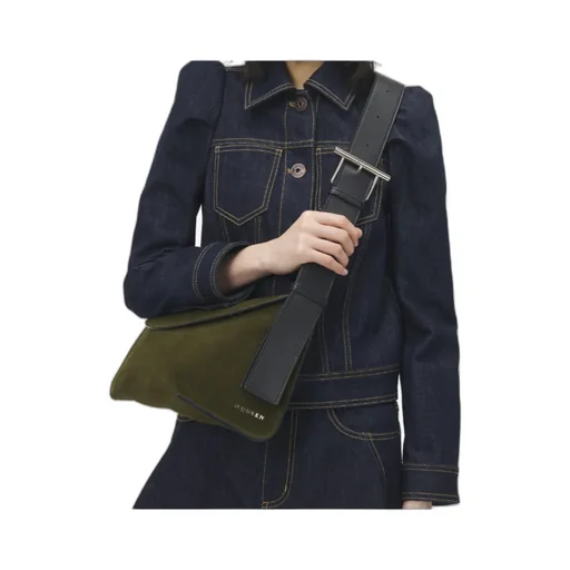 Large T-Bar Sling Shoulder Bag