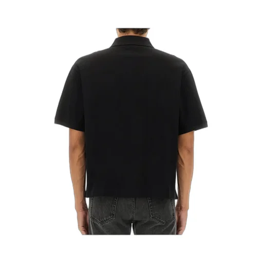 Graphic Printed Short Sleeved Polo Shirt