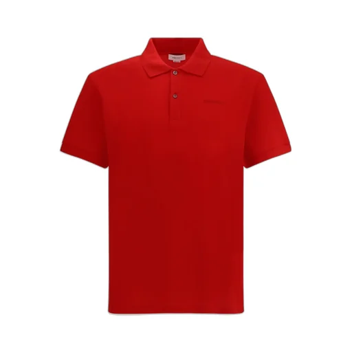 Logo Embroidered Short-Sleeved Polo Shirt