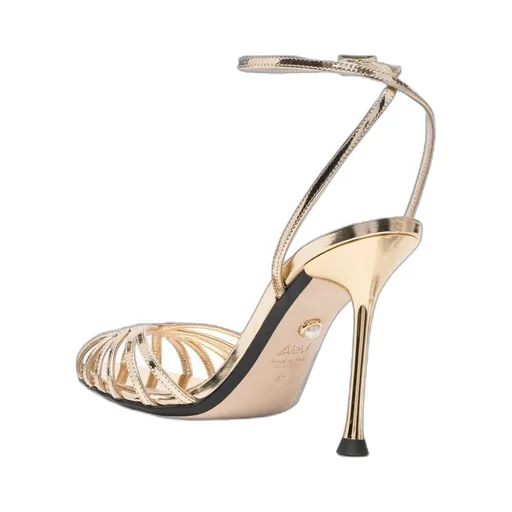 Cage Stiletto Heel Sandals