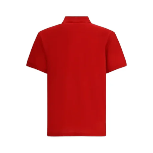 Logo Embroidered Short-Sleeved Polo Shirt