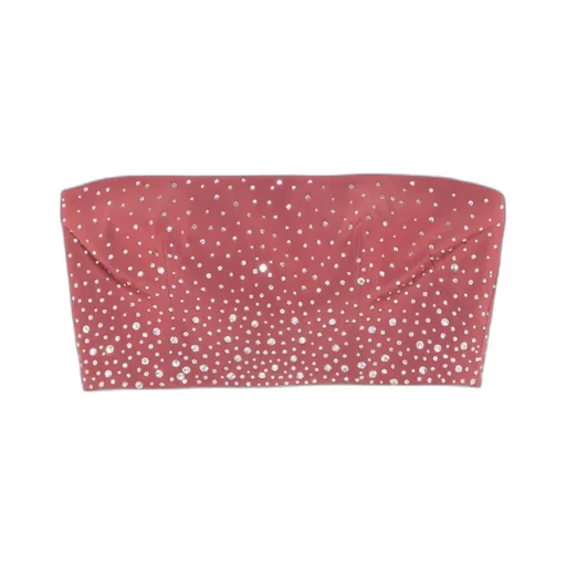 Crystal Embellished Tube Top