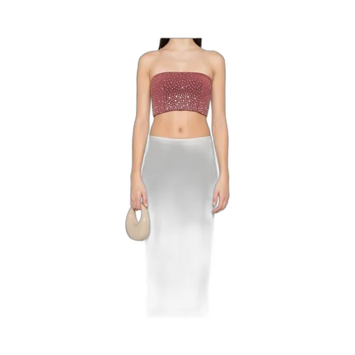 Crystal Embellished Tube Top