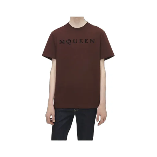 Flocked Mcqueen Logo T-Shirt