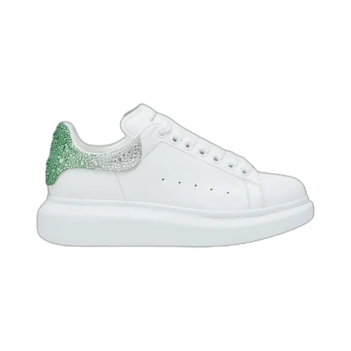 Embellished Lace-Up Sneakers