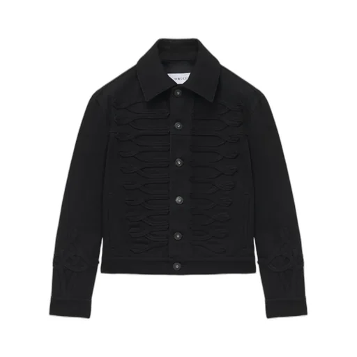 Button Detail Denim Jacket