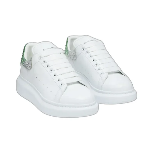Embellished Lace-Up Sneakers