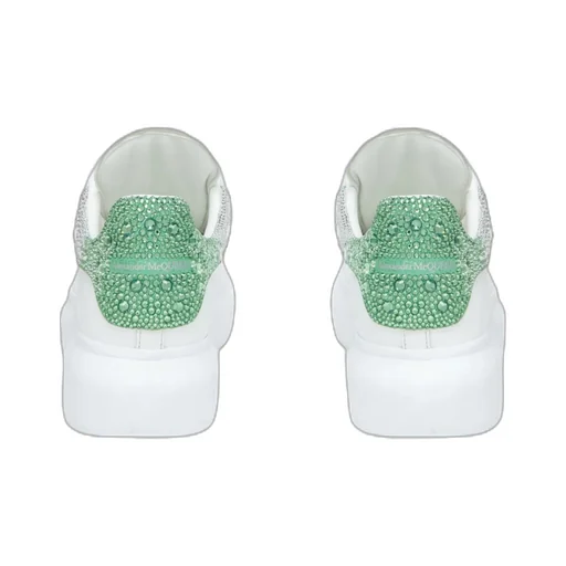 Embellished Lace-Up Sneakers