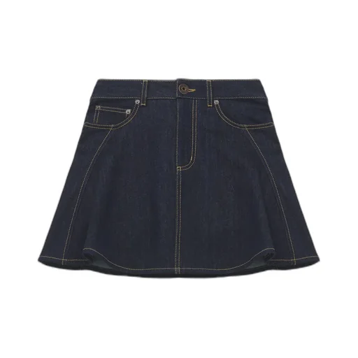 Denim Mini Skirt