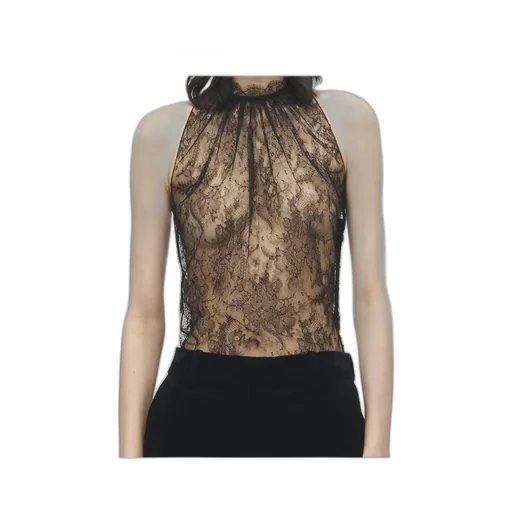 Floral Lace Sleeveless Top