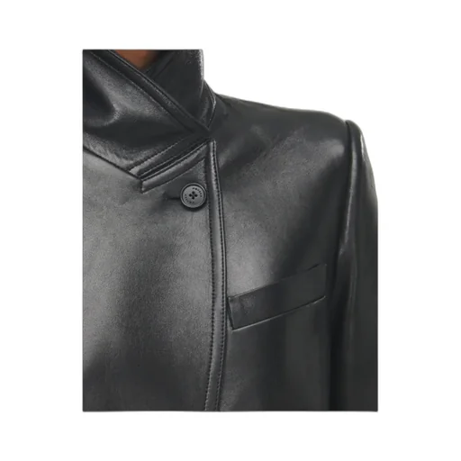 Cutaway Leather Jacket
