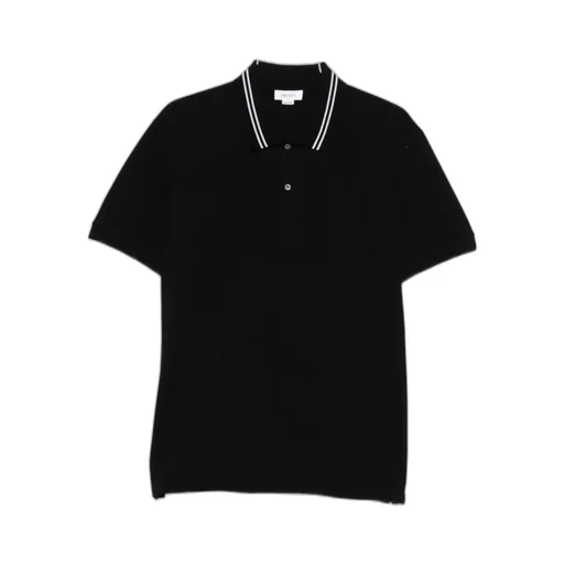 Logo Collar Short Sleeved Polo Shirt