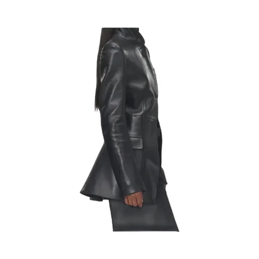 Cutaway Leather Jacket