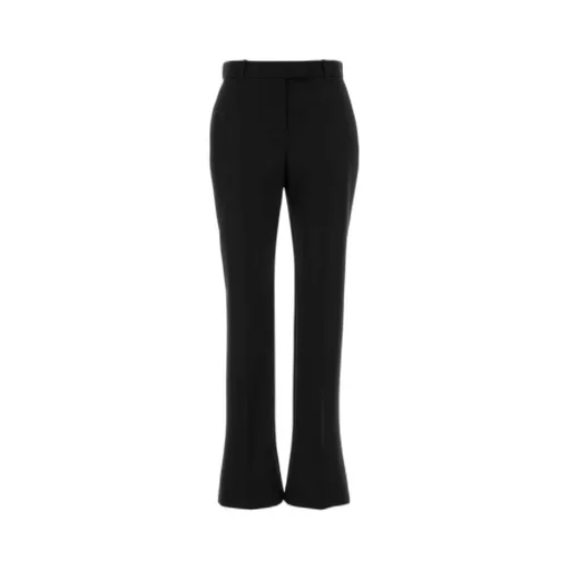 Flared-Leg Tailored Trousers
